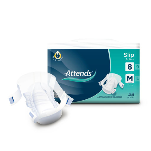 ATTENDS Slip Active 8 M  28 St