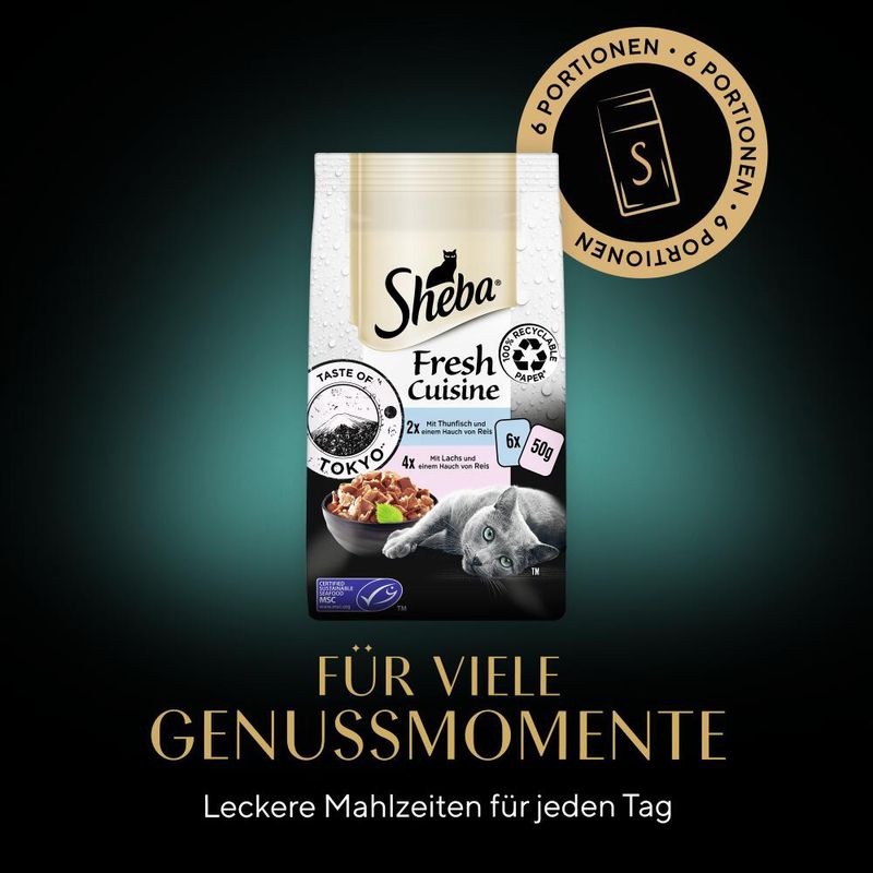 Sheba Fresh Cuisine Taste of Tokyo Thunfisch & Lachs | bitiba %