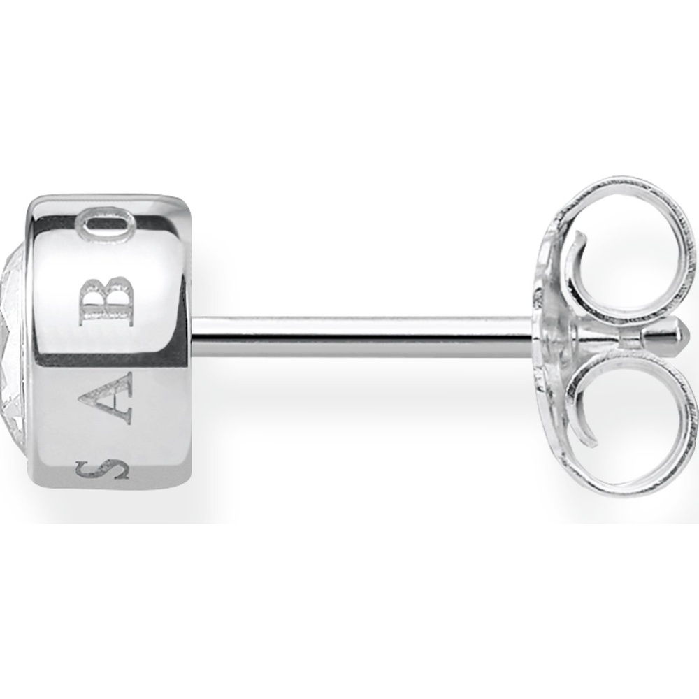 Thomas Sabo Boucles d'oreilles à fermoir à poussette 925 Argent Boucles d'oreilles