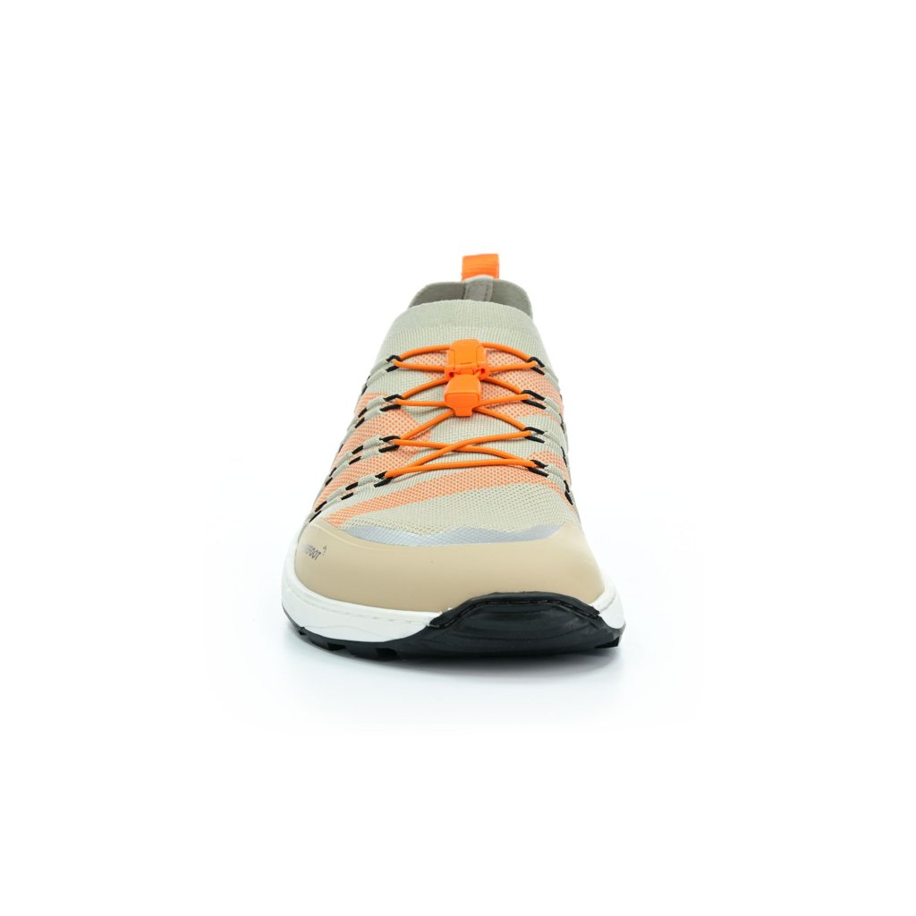 Be Lenka Barebarics Voyager Beige & White Barfuß-Sneakers
