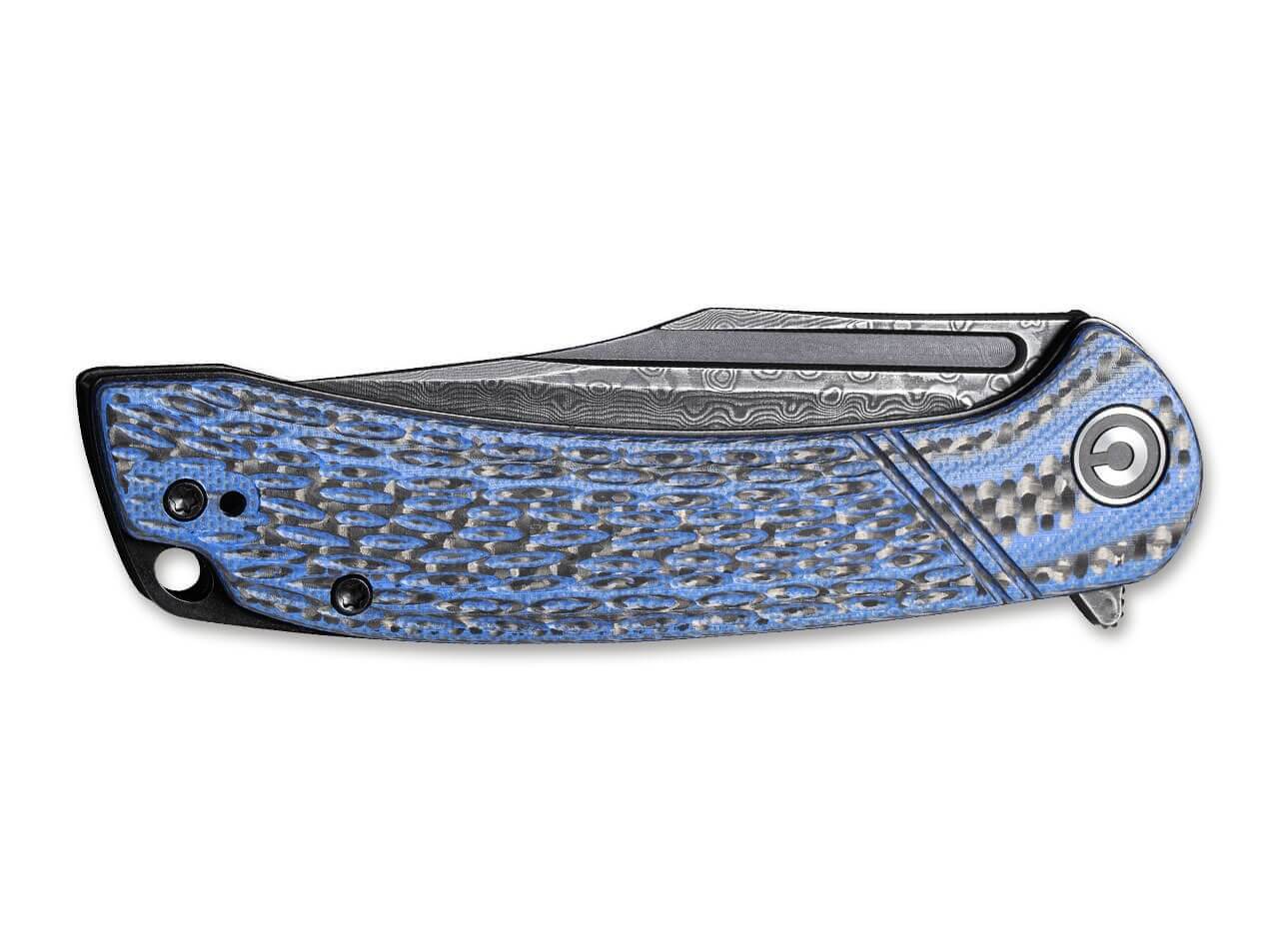 Dogma Damascus Carbon Blue