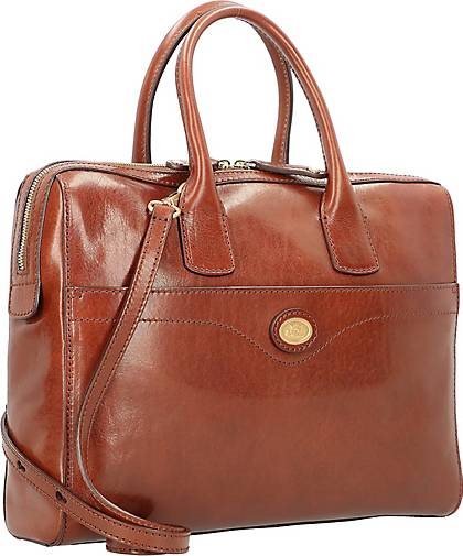 The Bridge Aktentasche Leder 35 cm Laptopfach