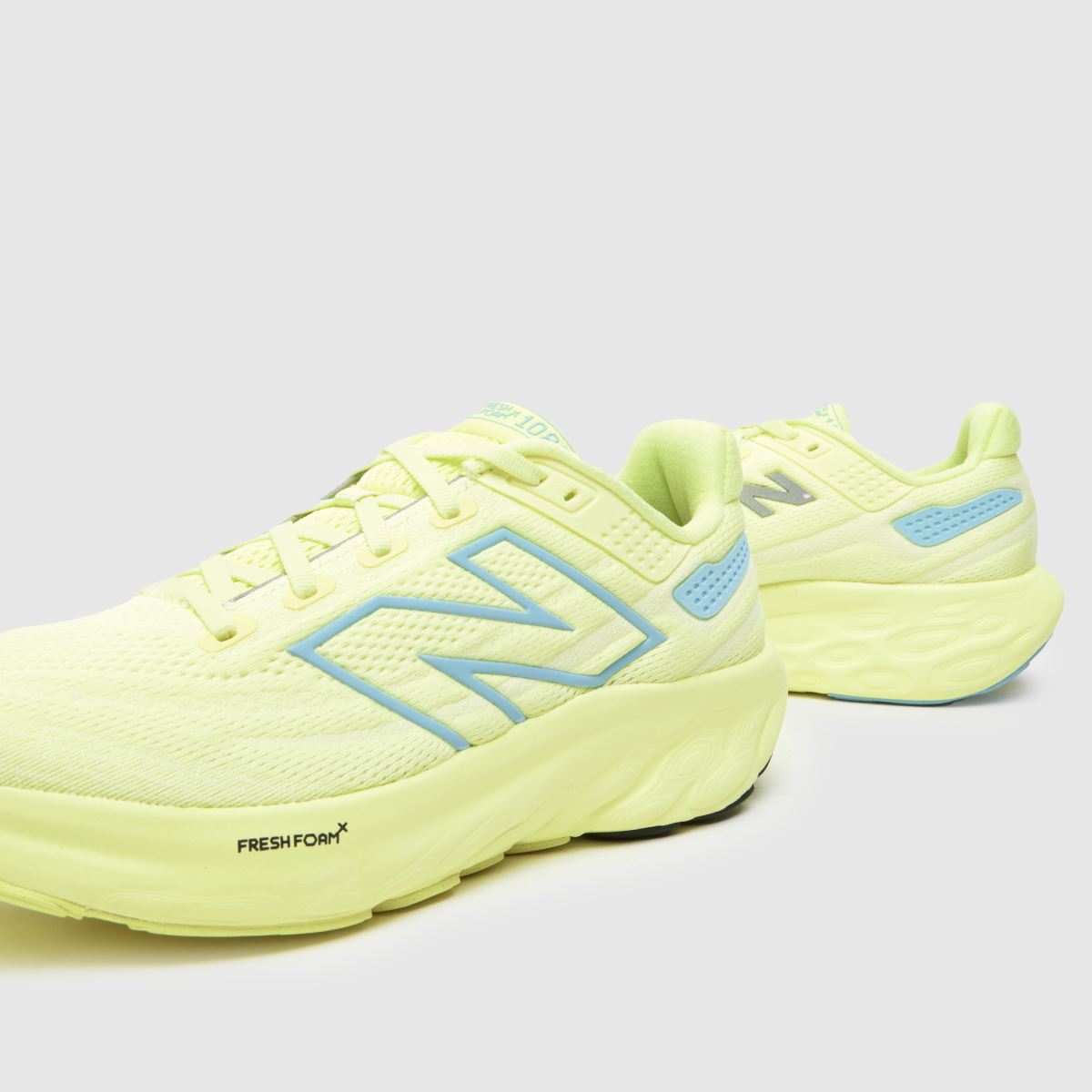 New Balance – Fresh Foam x 1080 v13 – Gula träningsskor