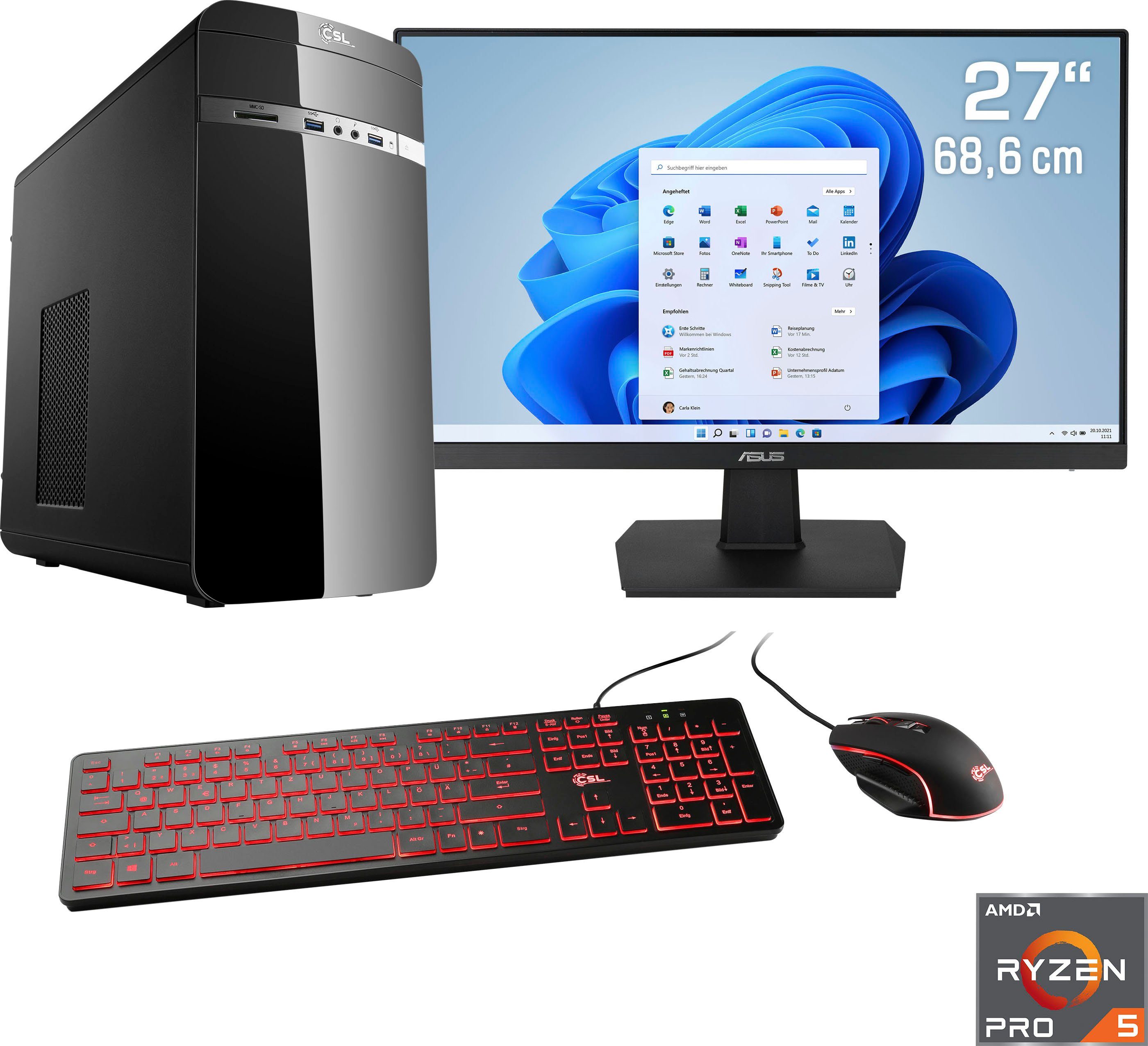 CSL Sprint V28517 Gaming-PC-Komplettsystem (27