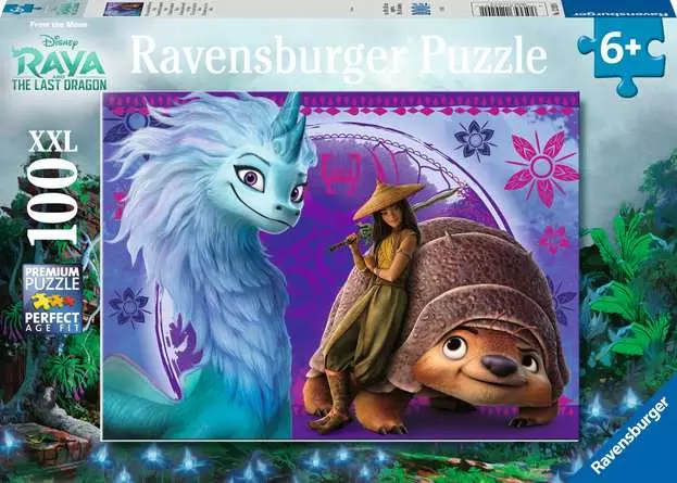 Kinderpuzzle ab 6 Jahren - Die fantastische Welt von Raya - 100 Teile