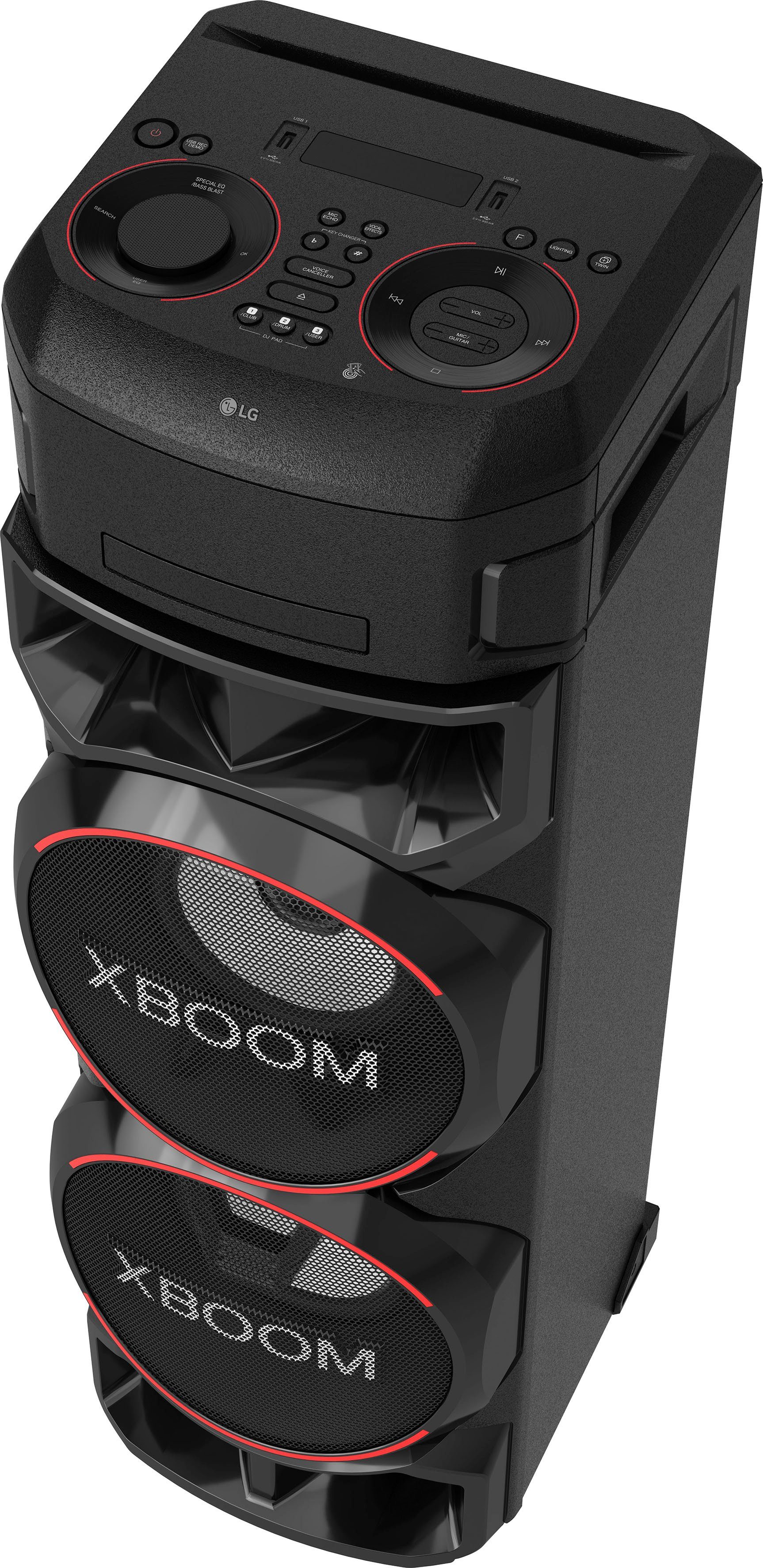 LG XBOOM ON9 Party-Lautsprecher (Bluetooth, Onebody-Soundsystem)