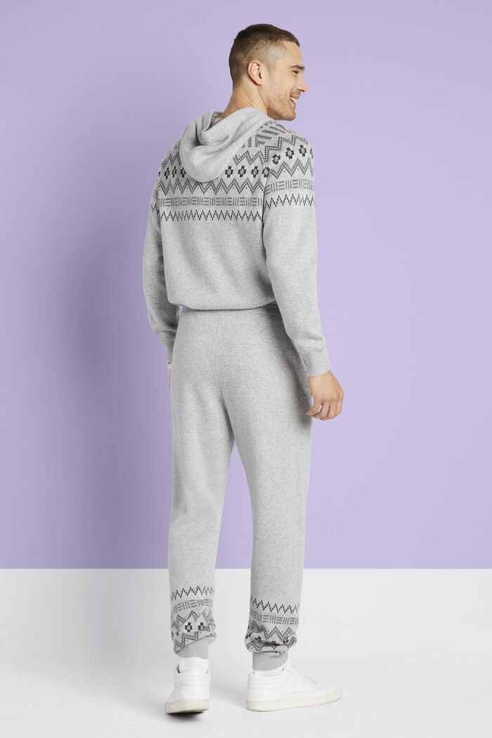 Fair Isle-Sporthose aus Wolle und Kaschmir