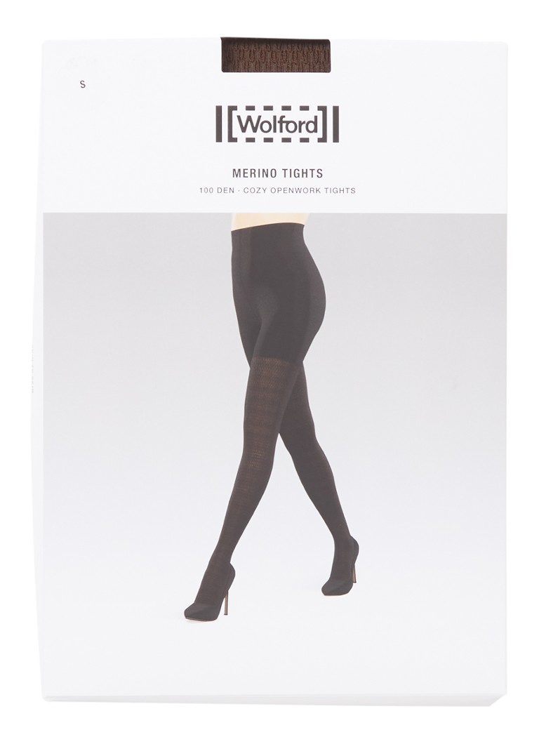 Collants Wolford en mérinos 100 deniers