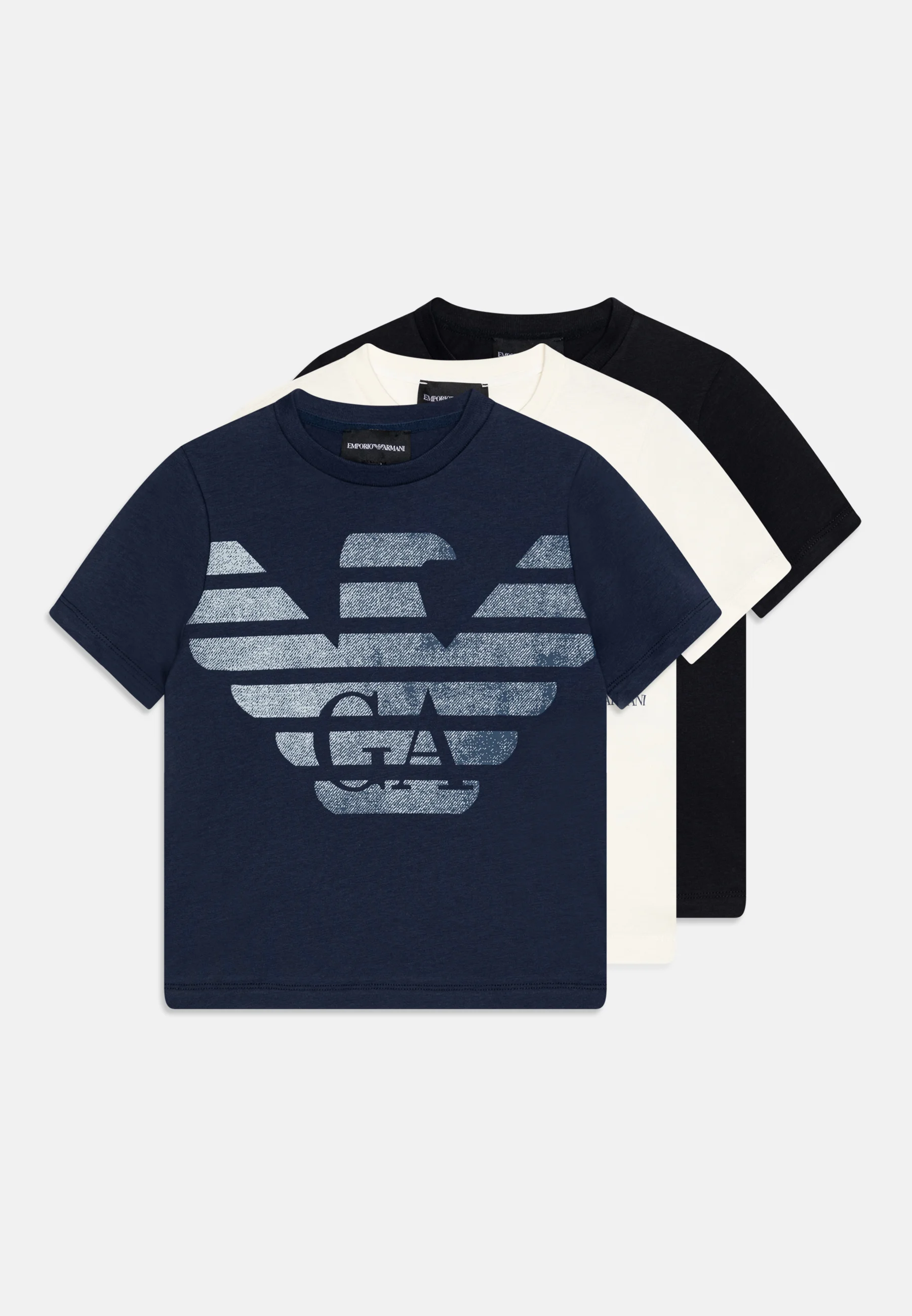 Emporio Armani PACK de 3 - Camiseta estampada
