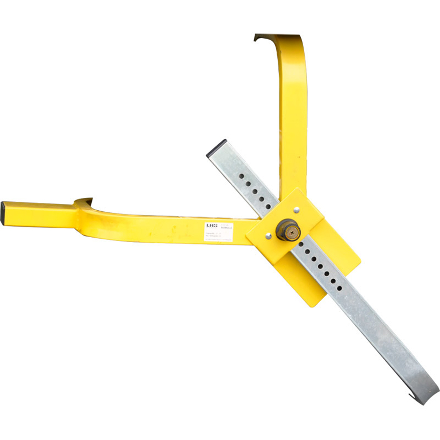 Radkralle abschließbar, für 13-16 Zoll Reifen, von LAS - ATU