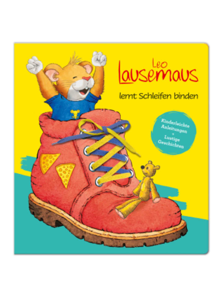 Lingen Verlag Buch - Leo Lausemaus lernt Schleifen binden - Kinderleichte Anleitungen Lustige günstig kaufen onesize