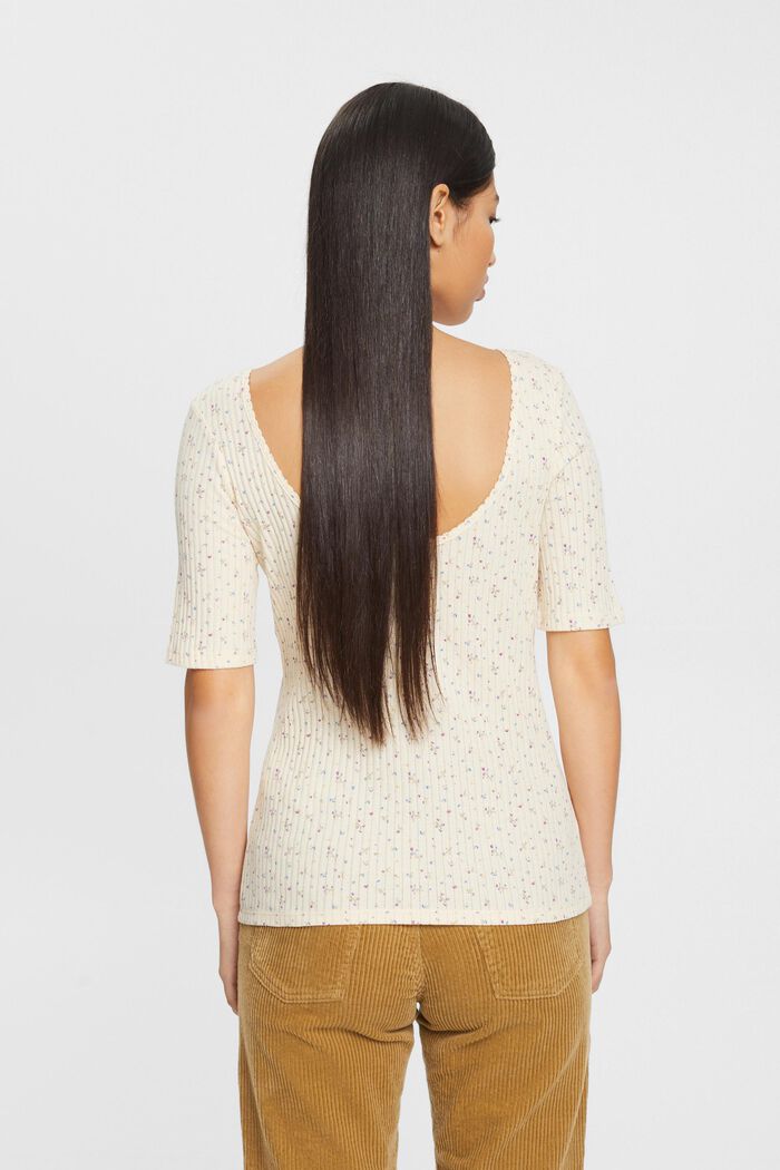 Pointelle-T-Shirt