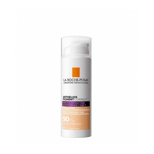 La Roche-Posay Anthelios Pigment Correct tónovací krém SPF 50+ střední