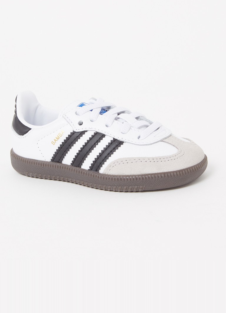 Adidas Samba OG nahkalenkkarit mokkanahka yksityiskohdilla