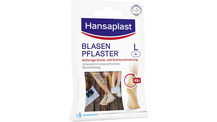 Hansaplast Blasenpflaster mit Pflasterbox