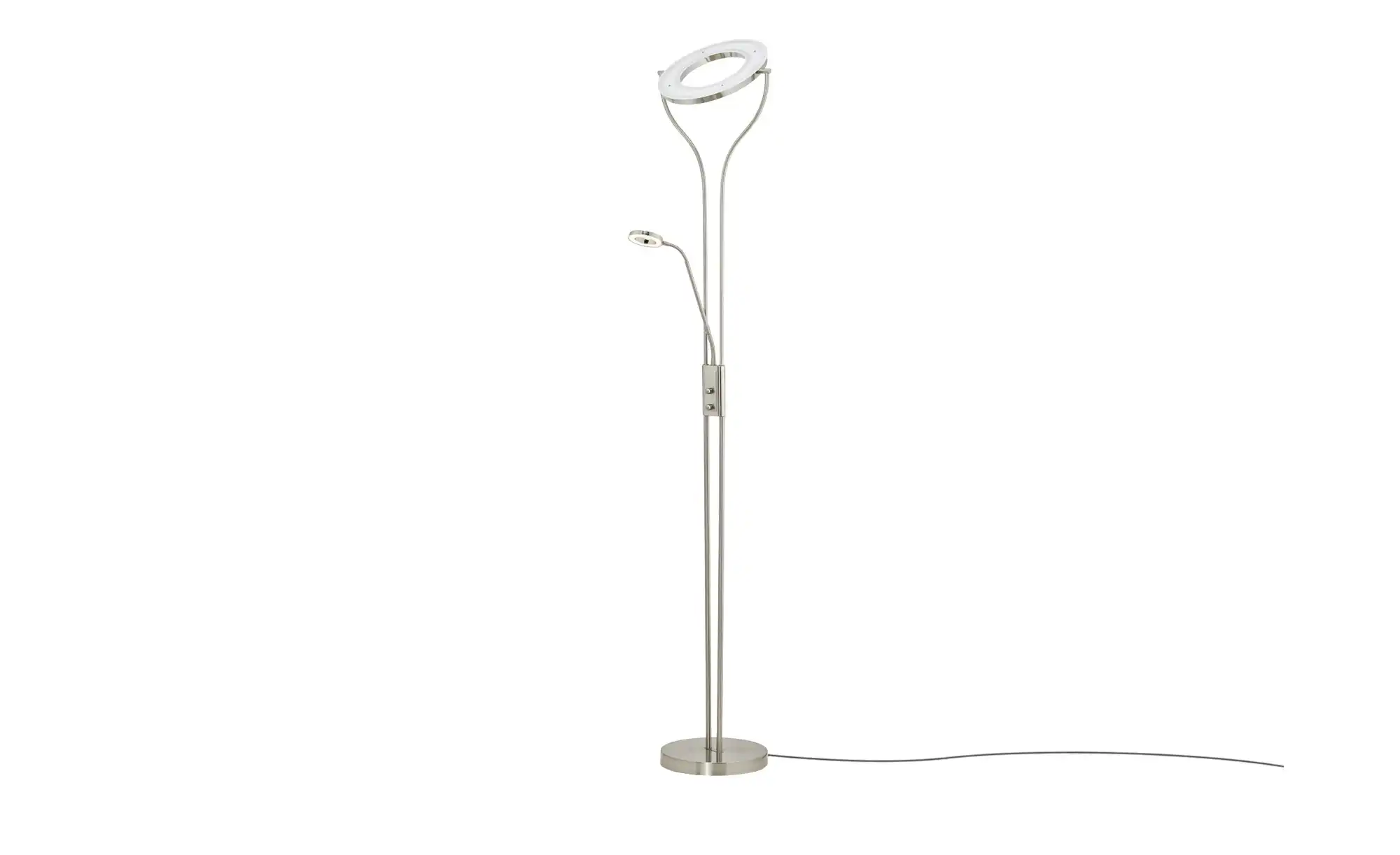 Meisterleuchten LED-Deckenfluter, 2-flammig Chrom