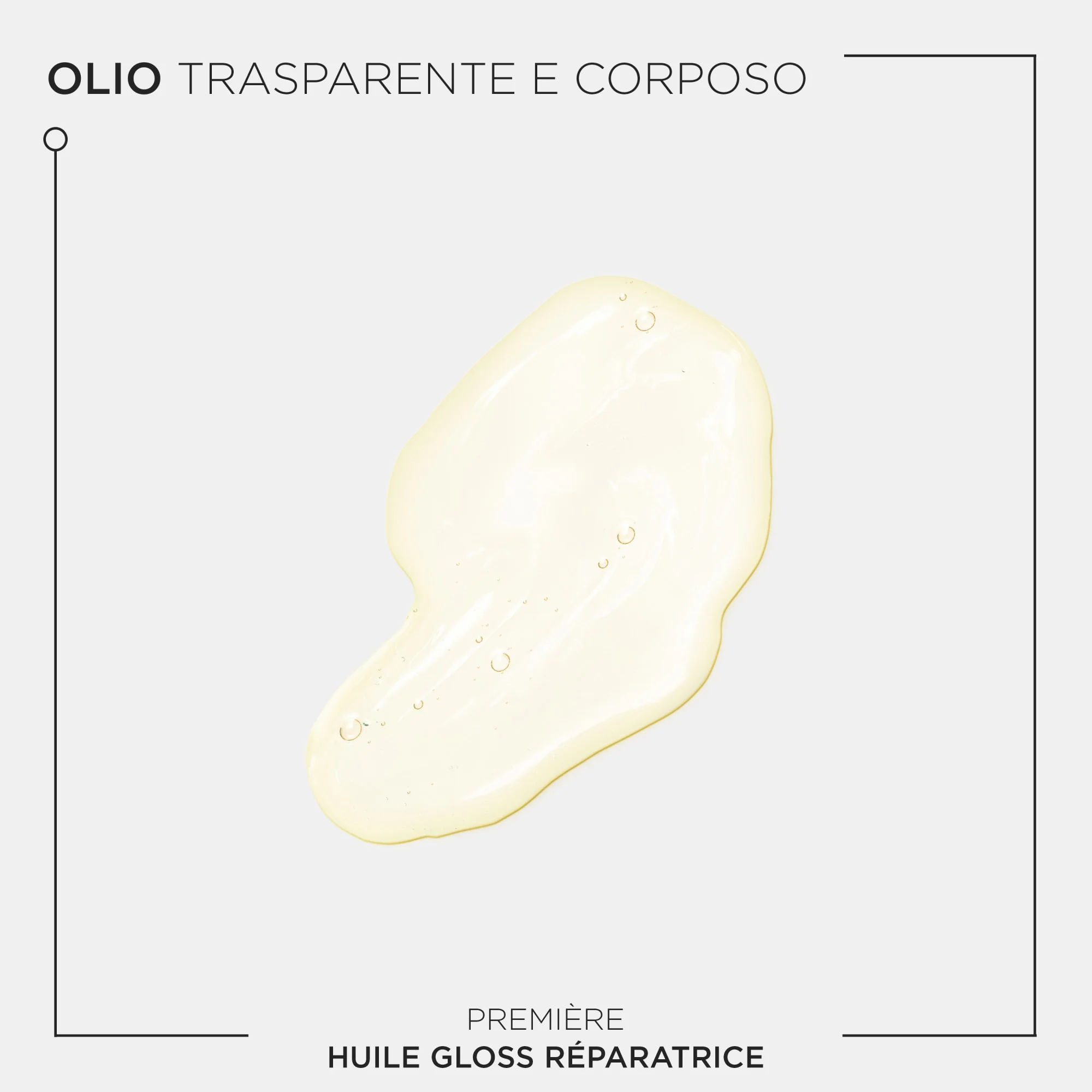 Pirmizrāde Huile Gloss Réparatrice - matu eļļa, matu spīdums