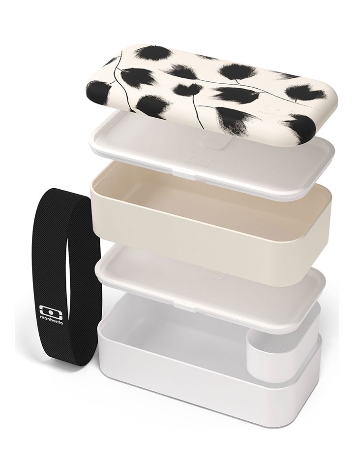 Monbento Lunchbox in Creme/ Schwarz  - 1 l günstig kaufen onesize