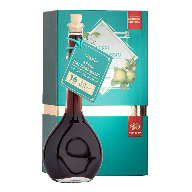 Apfel Balsam-Essig X.O. Special Reserve Solera 16 Jahre, im Eichenfass gereift