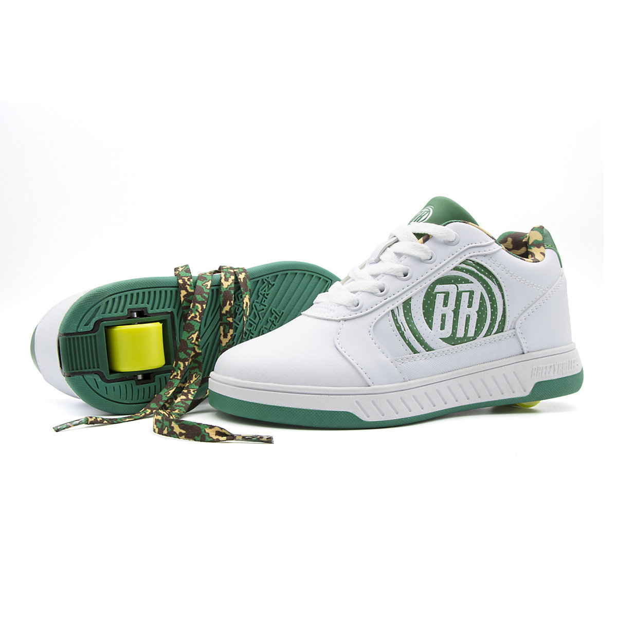 Schuhe mit Rollen 