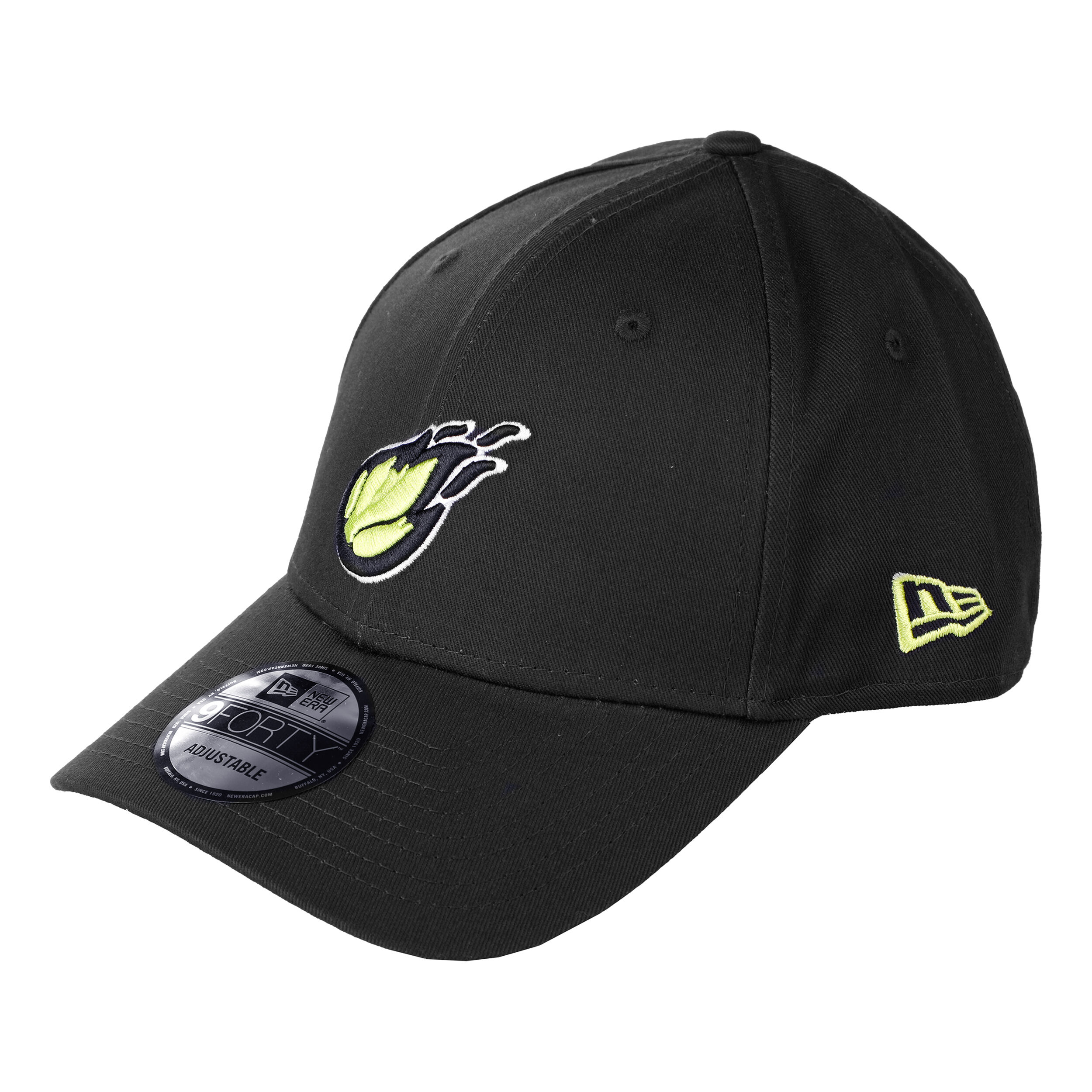 New Era 9FORTY Fireball Cap - Schwarz, Gelb
