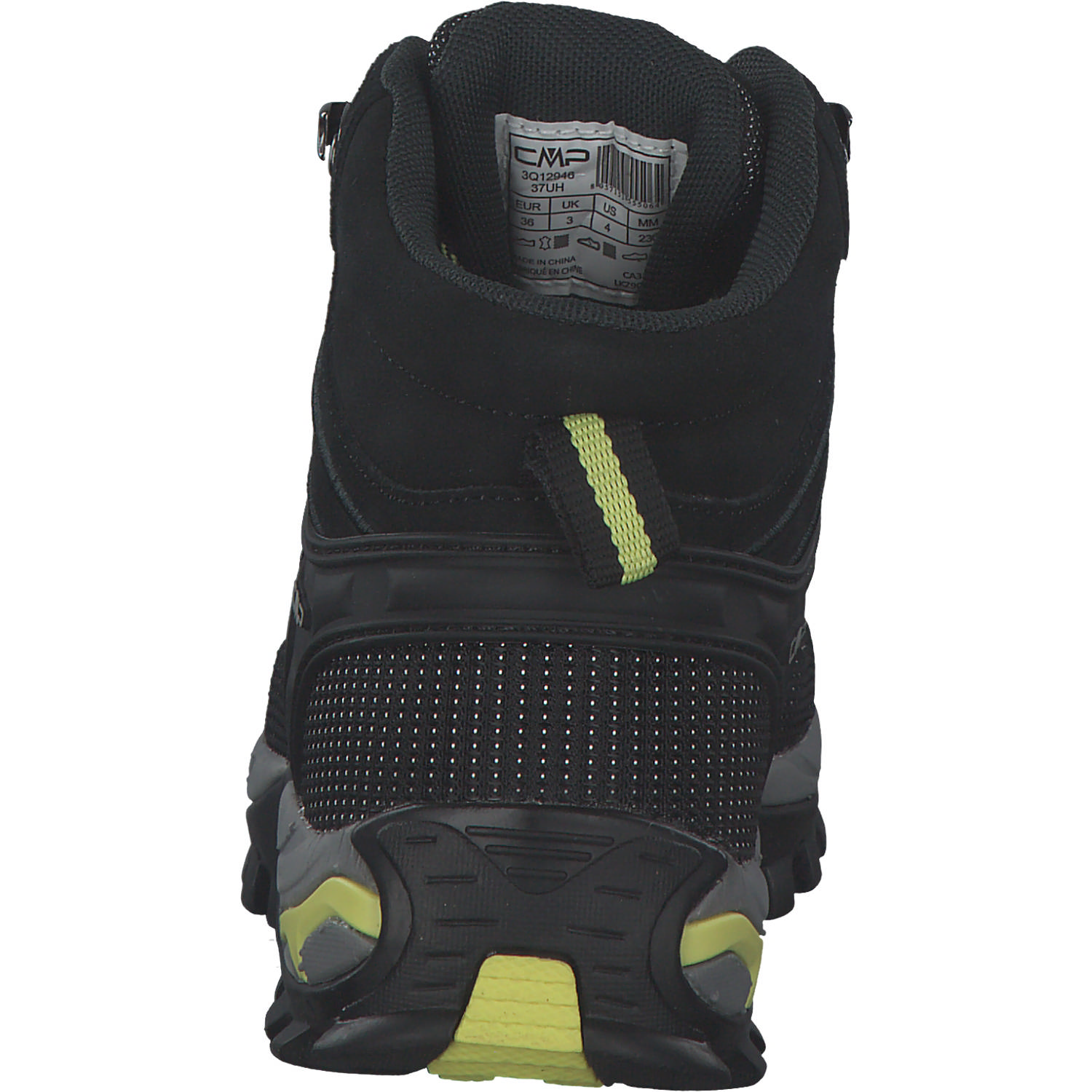 CMP Rigel Mid 3Q12946, Trekkingschuhe, Damen, nero lime