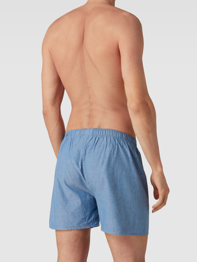 Boxershorts mit Streifenmuster im 3er-Pack in royalblau