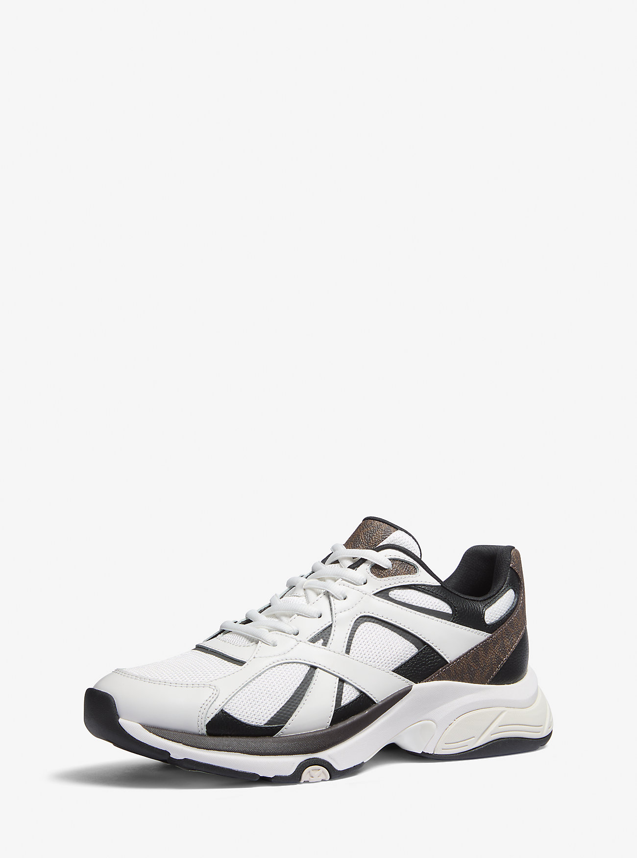 Leo Mixed-Media-trener - BRUN MULTI
