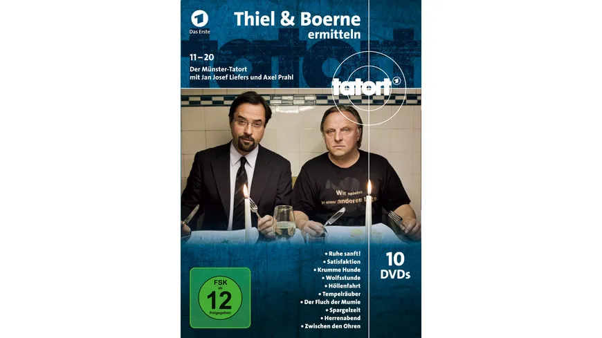 Tatort Münster - Thiel & Boerne ermitteln - Fall 11-20 LTD.  [10 DVDs]