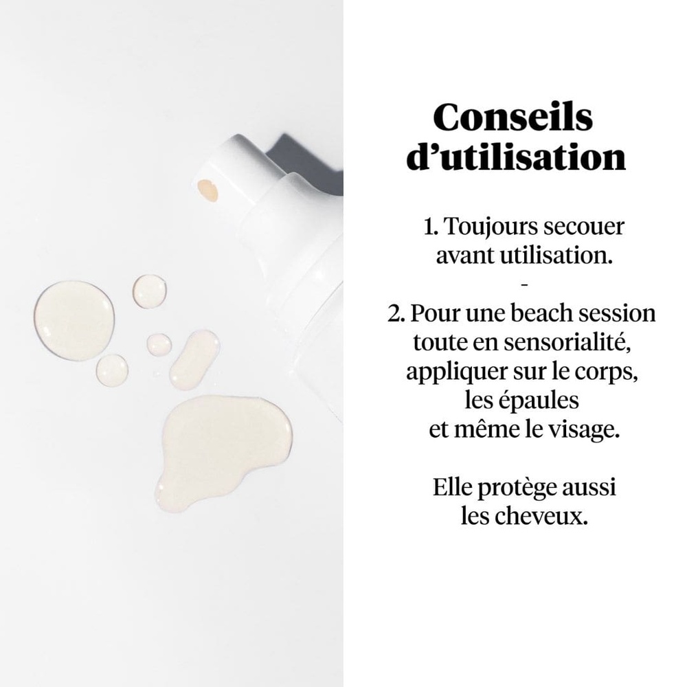seventyOne percent Dry Sun Oil Huile sèche 3 en 1 SPF30 Huile/Cheveux,Corps,Visage/Protection solaire