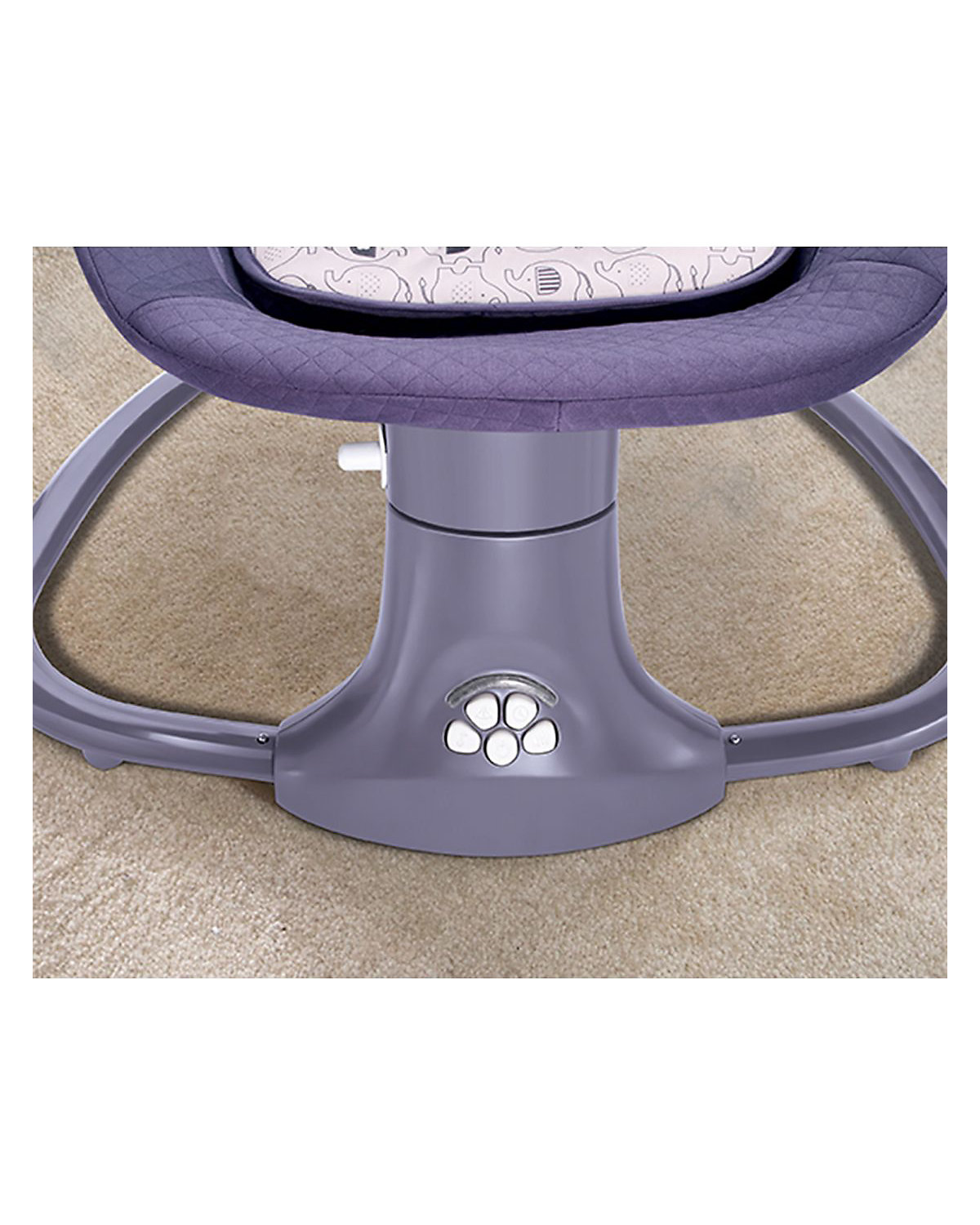 Babywippe Winks 2 in 1 Stuhl Moskitonetz Timer Musik Babywippen