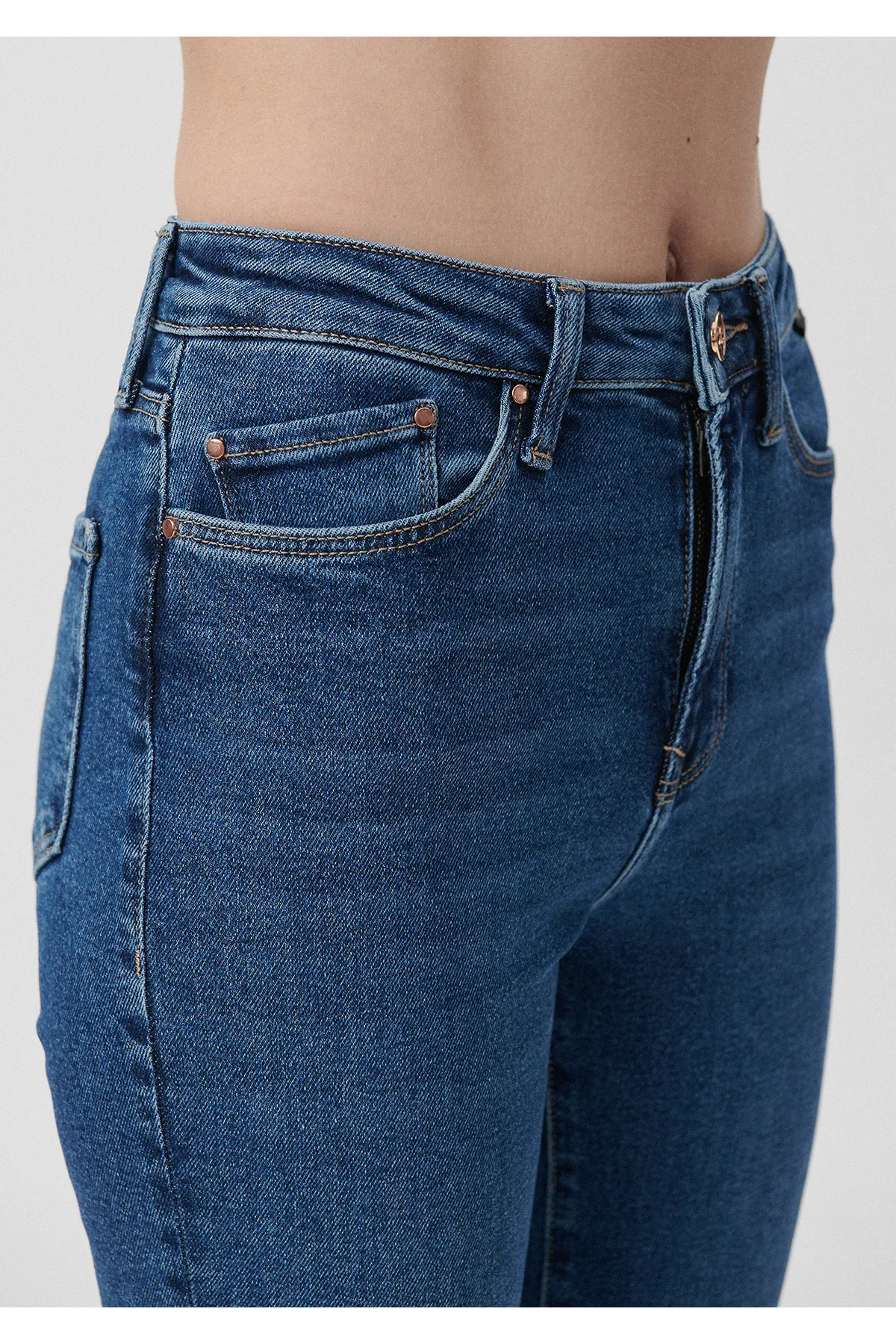 Mavi  Serenay Gold Shape Dark Jean-Hose 100980-33687