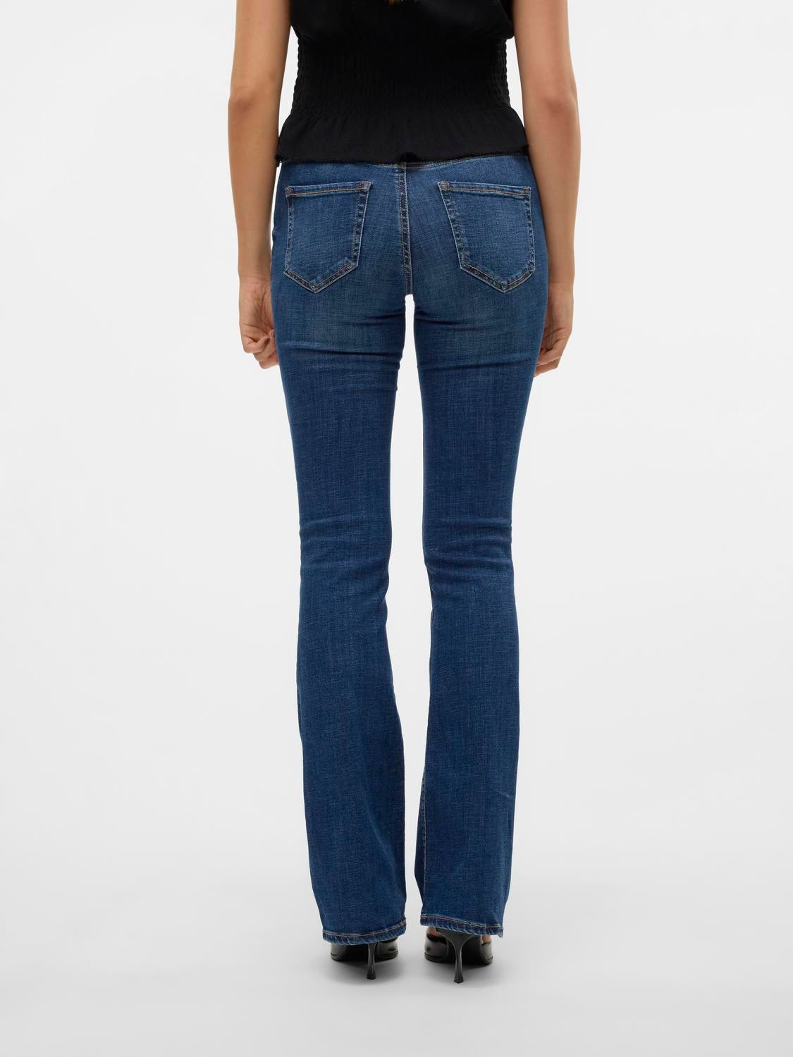 VMFLASH Mid Rise Ausgestellt Jeans