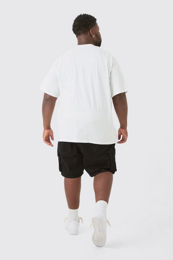 Plus Oversize T-Shirt mit lizenziertem Mickey Mouse Print