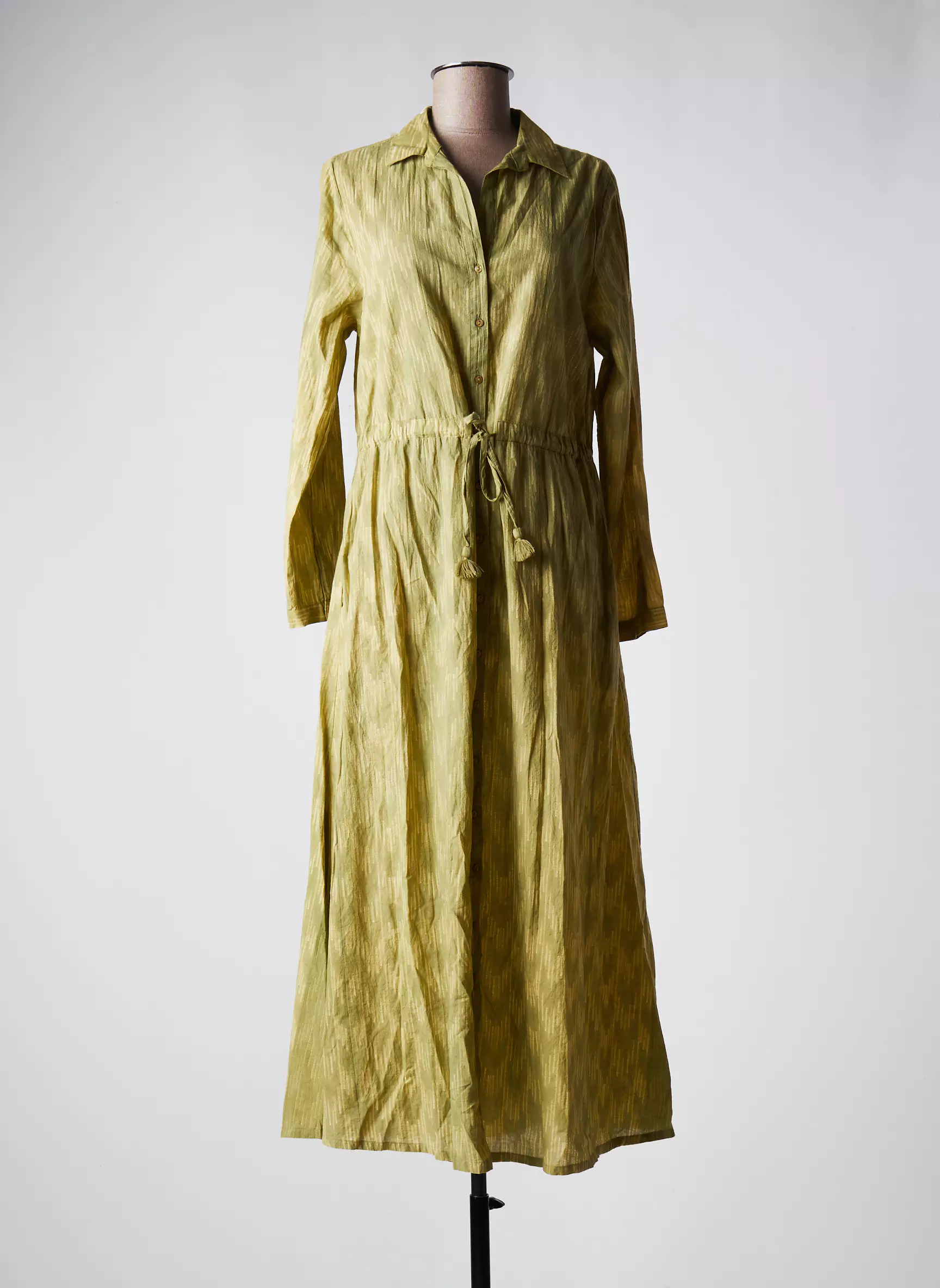 Maison Hotel Robes Longues Femme couleur vert