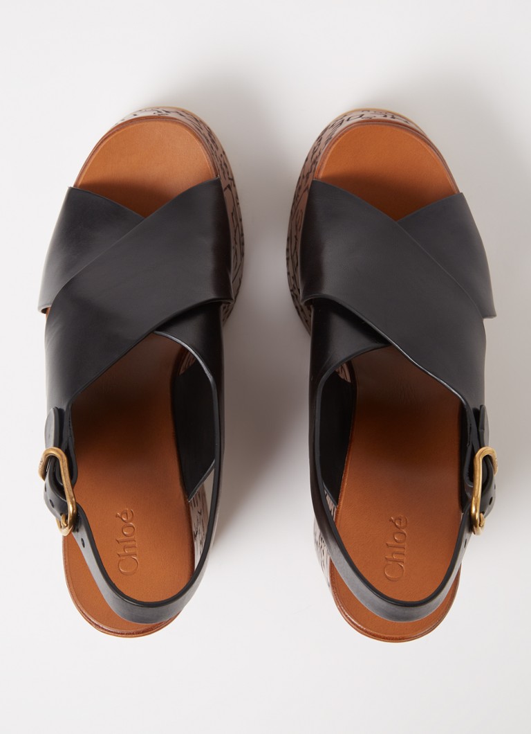 Chloé Maxime leather wedge