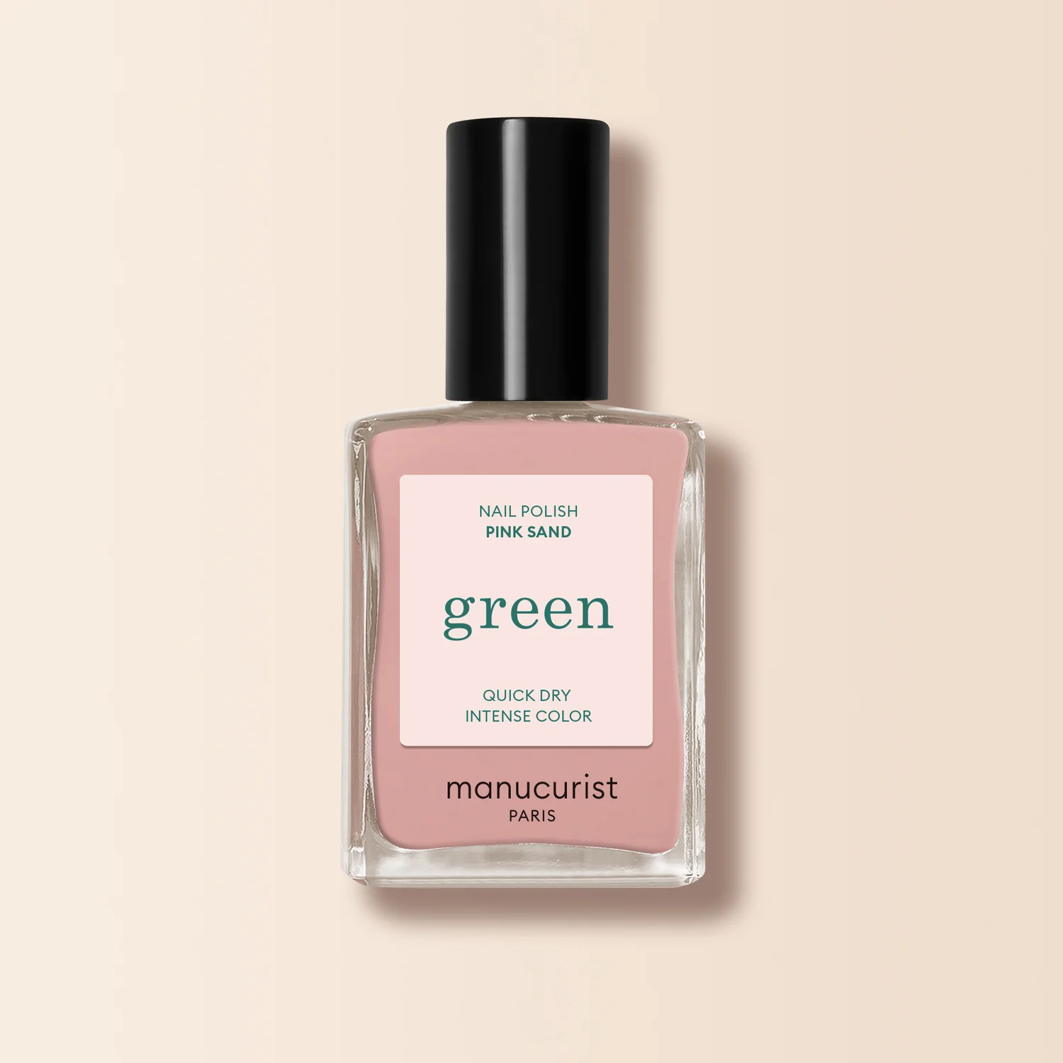 Green™ lak za nohte - 15 ml roza pesek