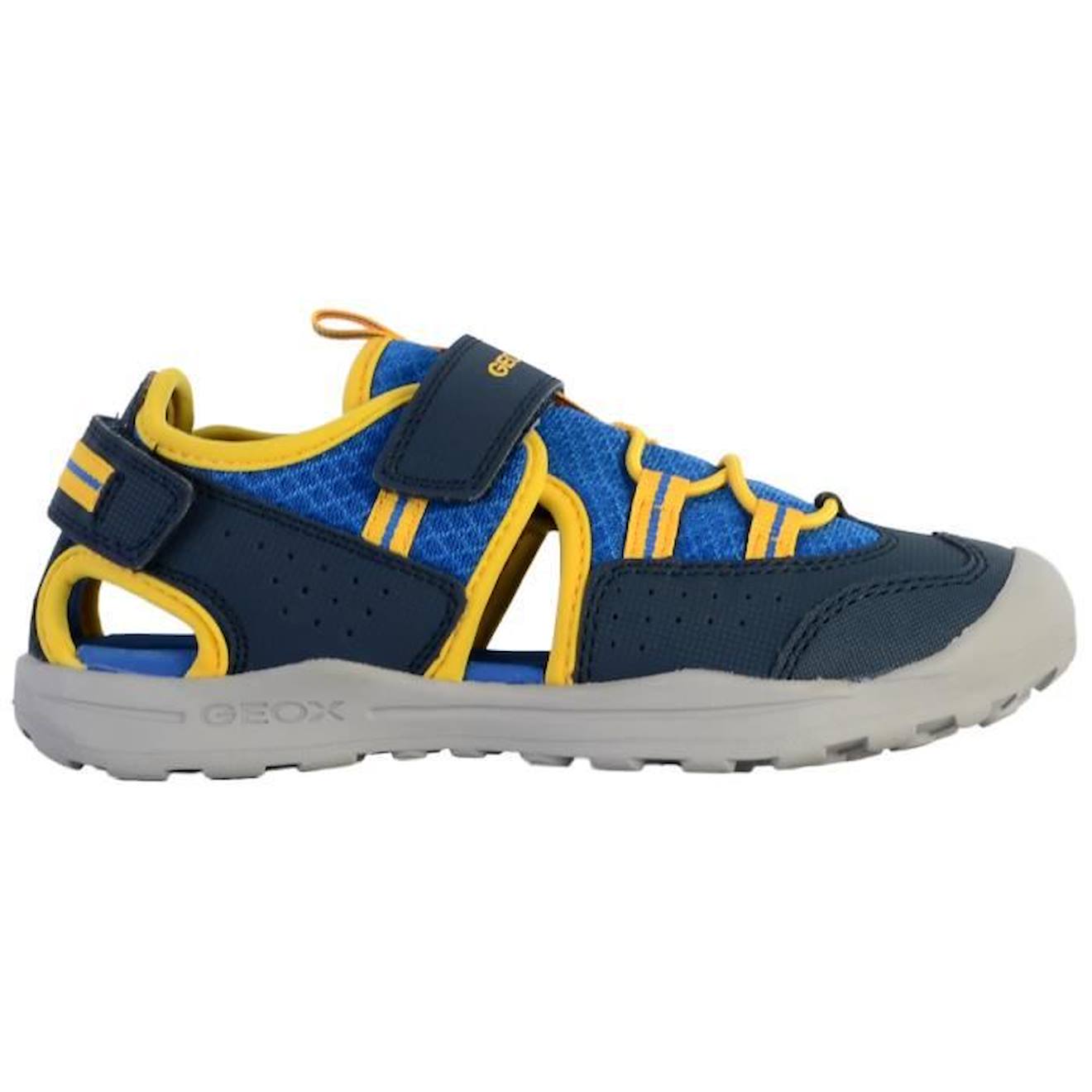 Sandales Geox à scratch enfant Geox Vaniett Bleu/Jaune bleu