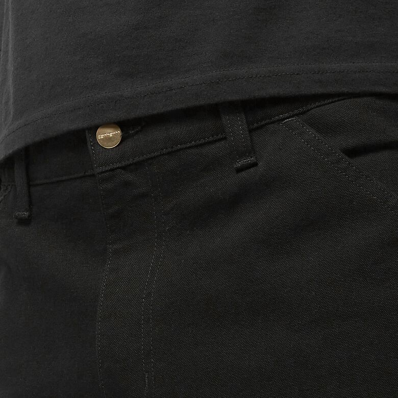 Carhartt WIP Single Knee Pant black rinsed