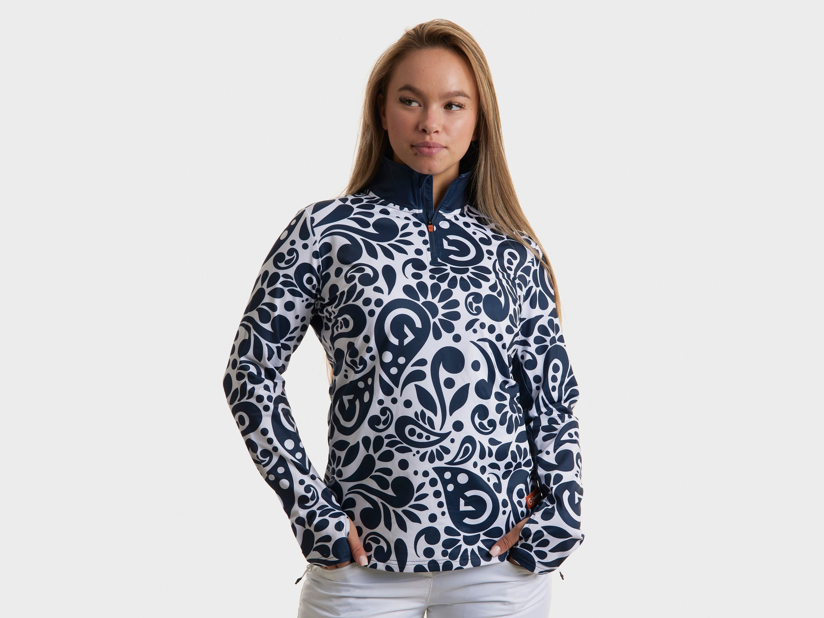 Gareth & Lucas Forty-Three Blue Damen Skipully