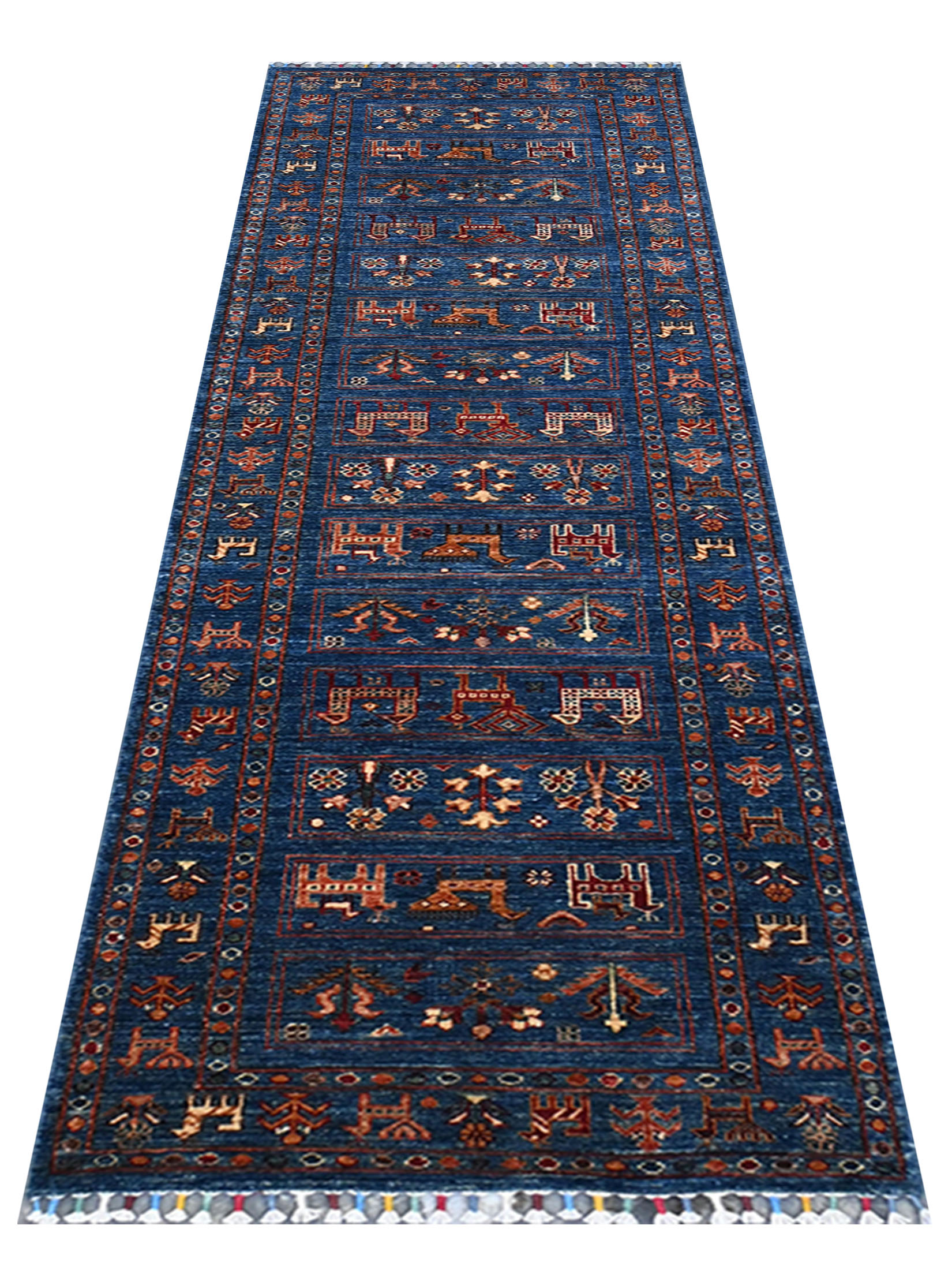 Chobi Schal ca. 78 x 287 cm, Unikat / Einzelstück