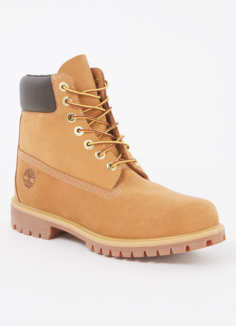 Timberland Premium 6-Inch leather boot with logo