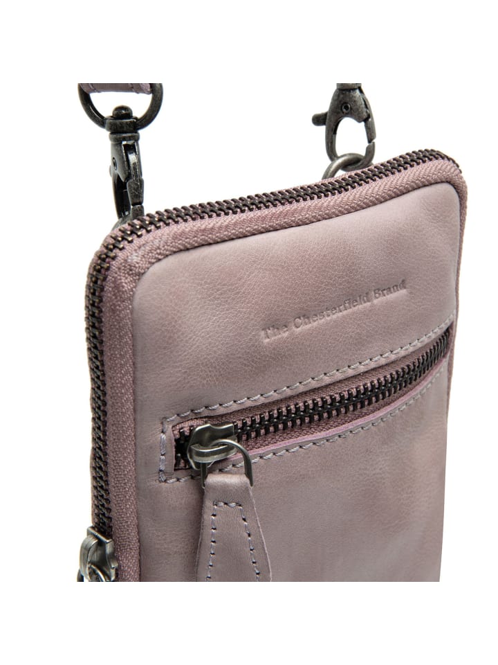 The Chesterfield Brand Salta Handytasche Leder 11 cm in lavender lila günstig kaufen onesize