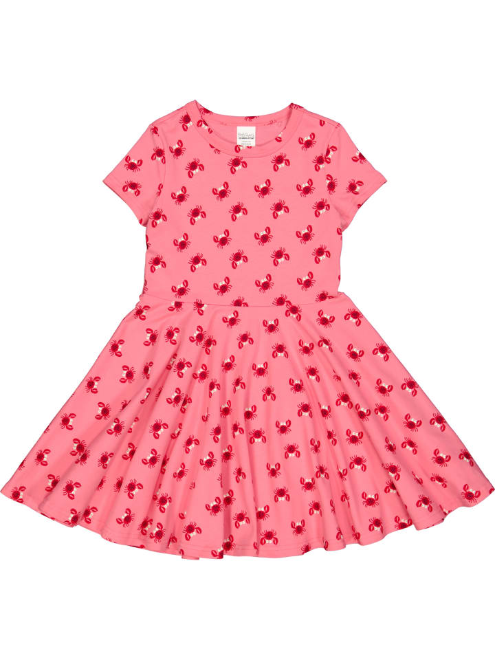 Fred´s World by GREEN COTTON Kurzarmkleid in Soft green/ Poetry green/ Mary günstig kaufen