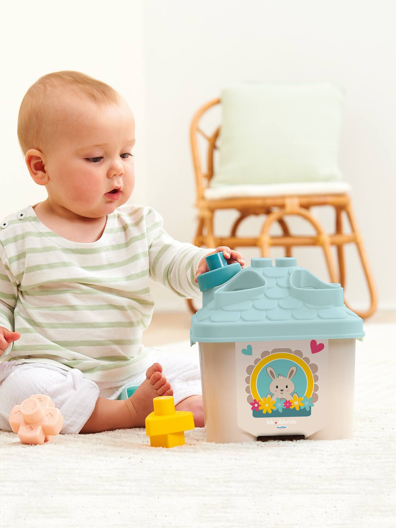 Ecoiffier Baby Haus-Sortierbox ECOIFFIER - himmelblau