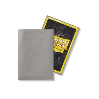 Dragon Shield Small Sleeves - Japanese Matte Silver (60)