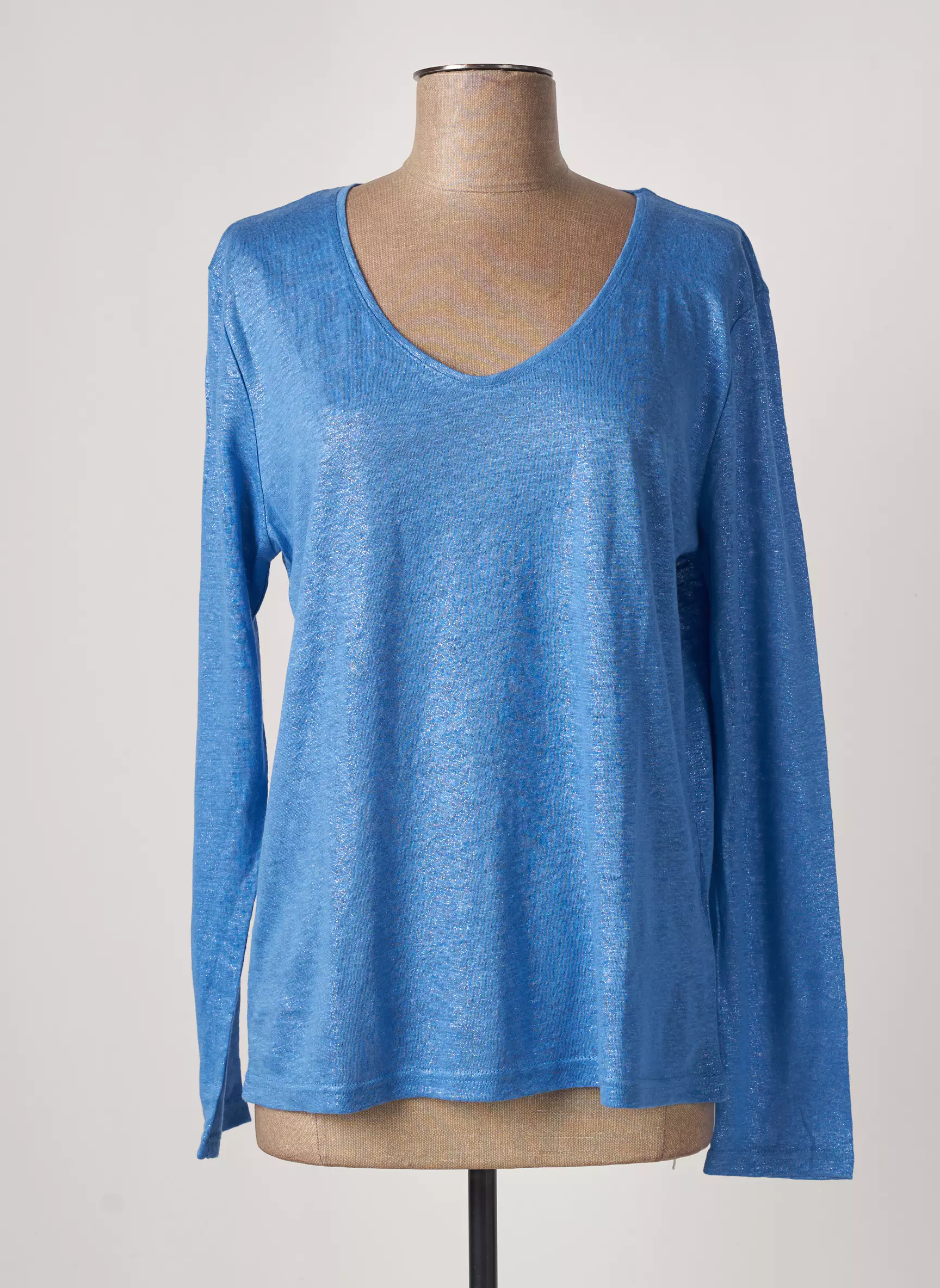 J W Tops Femme couleur bleu