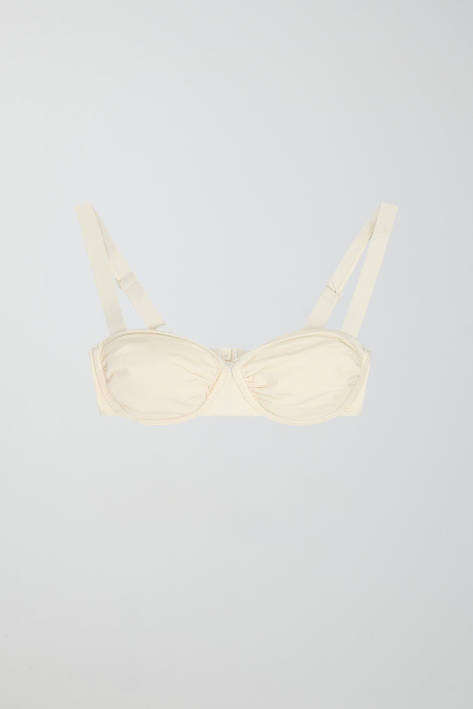 Ruched bikini bra