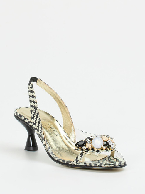 Sandalette-12260070003 Azurée