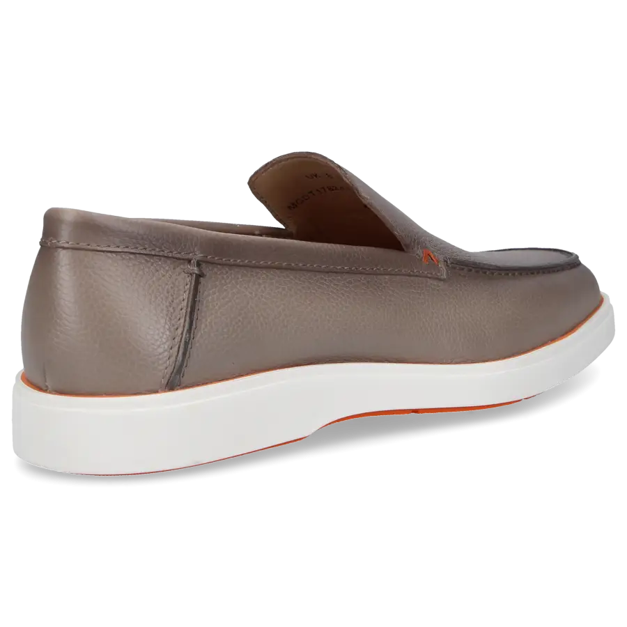 Santoni - Loafer 17824 Veloursleder - grau